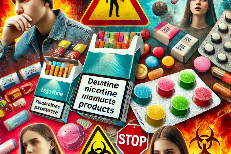 "Nicotine lozenges and gummies, targeting young consumers."